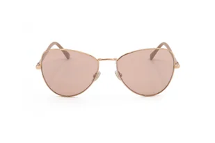 Okulary JIMMY CHOO CAROL-S-0BKU. Okulary przeciwsłoneczne, Kolor złoty. Kobieta. - Okulary przeciwsłoneczne - miniaturka - grafika 1