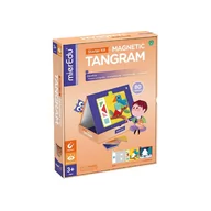 Zabawki interaktywne dla dzieci - mierEdu Gra edukacyjna dla dzieci tangram magnetyczny Poznaję kształty - miniaturka - grafika 1