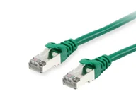Patchcordy - Equip 606400 kabel sieciowy Zielony 0,15 m Cat6a S/FTP (S-STP) - miniaturka - grafika 1