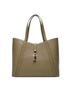 Torebki damskie - Furla Torebka Goccia L WB01788 BX3353 KH 2810S Zielony - miniaturka - grafika 1