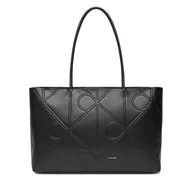 Torebki damskie - Torebka Calvin Klein LV04F3196G Czarny - miniaturka - grafika 1