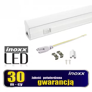 Świetlówka led liniowa t5 120cm 18w on/off neutralna 4000k lampa natynkowa zintegrowana z oprawą - Świetlówki - miniaturka - grafika 1