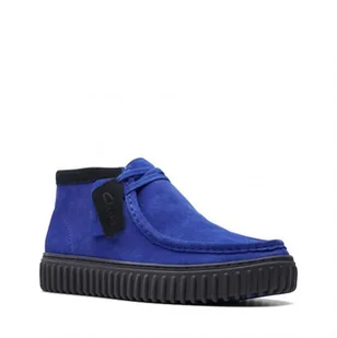 Clarks Torhill Hi [cobalt suede] - rozmiar 42 - Botki męskie - miniaturka - grafika 1