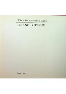 Piękno potężne - Książki o kulturze i sztuce - miniaturka - grafika 1