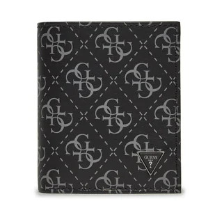 Duży Portfel Męski Guess SMVELE LEA22 Szary - Portfele - miniaturka - grafika 1