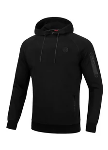 Bluza z kapturem STAFFORD Czarna L - Bluzy męskie - miniaturka - grafika 1