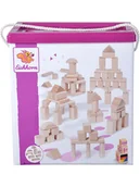 Klocki - Eichhorn Drewniane klocki - 12 m+ - miniaturka - grafika 1