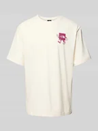 Koszulki męskie - T-shirt z nadrukiem z logo - miniaturka - grafika 1