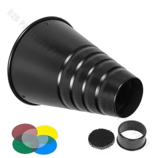 GlareOne GlareOne z filtrami i plastrem miodu (SSNOOTBW) - Akcesoria do fotografii bezcieniowej - miniaturka - grafika 2