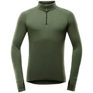 Bielizna sportowa męska - Golf męski Devold Expedition Man Zip Neck Rozmiar: M / Kolor: zielony - miniaturka - grafika 1