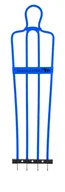 Piłka nożna - Mur piłkarski AirFlow, 180cm, Pasywny obrońca Niebieski - miniaturka - grafika 1
