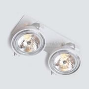 Lampy sufitowe - Shilo plafon reflektorki) Sakura B 2xAR111 biały 7256 - miniaturka - grafika 1