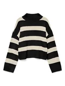 Swetry damskie - Vero Moda Sweter w kolorze czarnym - miniaturka - grafika 1
