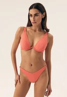 Stroje kąpielowe - Komplet bikini Como Esotiq koralowy S - miniaturka - grafika 1