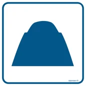 Systemy ekspozycyjne i znaki informacyjne - RA092 KURHAN, PN - PŁYTA PCV 1MM; (150X150MM) - miniaturka - grafika 1