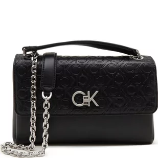 Calvin Klein Torebka na ramię RE-LOCK EW CONV - Torebki damskie - miniaturka - grafika 1