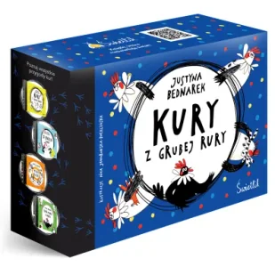 Pakiet: Kury z grubej rury, O kurza twarz!, Hip, hip, KURA!, Piąta kura u wozu - Książki edukacyjne - miniaturka - grafika 1