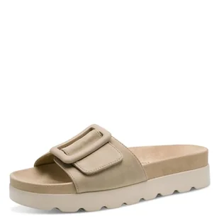 Tamaris Klapki damskie 1-27409-44, Tan, 36 EU - Klapki i japonki damskie - miniaturka - grafika 1