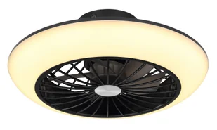 Wentylator sufitowy Lafee czarny z oświetleniem LED - Wentylatory sufitowe - miniaturka - grafika 1