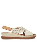 Sandały damskie - Pikolinos Sandały W8K-0848C1 Biały - miniaturka - grafika 1