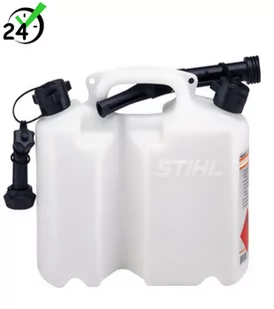 Kanister 5 L + 3 L Stihl Kombi przezroczysty  ✔AUTORYZOWANY PARTNER KARCHER ✔KARTA 0ZŁ ✔POBRANIE 0ZŁ ✔ZWROT 30DNI ✔RATY ✔GWARANCJA D2D ✔WEJDŹ I KUP NAJTANIEJ - Kanistry - miniaturka - grafika 1