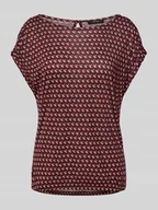 Koszulki i topy damskie - T-shirt z wiskozy z krótkimi rękawami model ‘Sekadi minimal’ - miniaturka - grafika 1