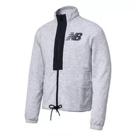 Kurtki męskie - Kurtka unisex New Balance UJ31053SXY  szara - miniaturka - grafika 1