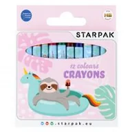 Przybory szkolne - Kredki woskowe 12 kolorów Koala STARPAK 536294 - miniaturka - grafika 1