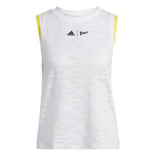 Damski podkoszulek adidas  London Match Tank White L - Koszulki sportowe damskie - miniaturka - grafika 1