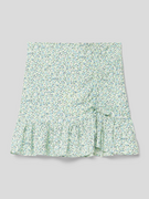 Sukienki i spódniczki dla dziewczynek - Spódnica z kwiatowym wzorem - miniaturka - grafika 1