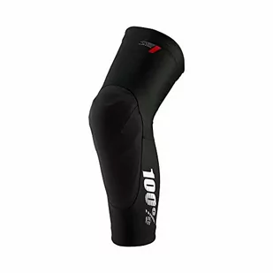 100% Teratec Plus Knee Guards, czarny XL 2022 Ochraniacze kolan - Ochraniacze - miniaturka - grafika 1