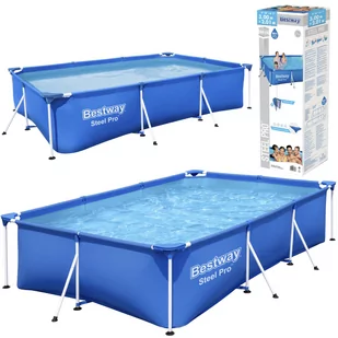 Bestway Lumarko Basen Steel Pro, 300x201x66 cm 92812 VidaXL - Baseny ogrodowe - miniaturka - grafika 2