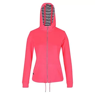 Regatta Damska bluza z kapturem Bayarma, neonowy różowy ręcznik, 18 - Bluzy damskie - miniaturka - grafika 1