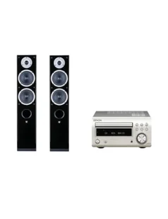 Zestaw stereo: RCD-M41 + RAPTOR 5, Kolor: Silver - Wieże - miniaturka - grafika 1