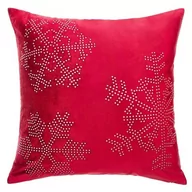 Pozostałe akcesoria świąteczne - Poszewka 45 x 45 Dekoracyjna Świąteczna Śnieżka Cz - miniaturka - grafika 1