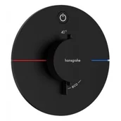 Baterie podtynkowe - HANSGROHE 15553670 ShowerSelect Comfort S Bateria termostatyczna, podtynkowa do 1 odbiornika Czarny Matowy - miniaturka - grafika 1