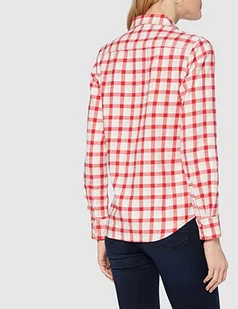 WRANGLER LS 1PKT SHIRT DAMSKA KOSZULA MATERIAŁOWA LOLLIPOP RED W5Z1T2XSK 112130367 - Wrangler - Koszule damskie - miniaturka - grafika 1