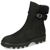 Botki damskie - Melvin & Hamilton Botki damskie Sally 138, czarny, 37 EU Schmal - miniaturka - grafika 1