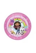 Talerz wielokrotnego użytku Koci domek Gabi 21cm - Materiały pomocnicze dla nauczycieli - miniaturka - grafika 1