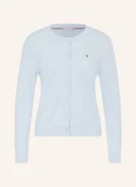 Swetry damskie - Tommy Hilfiger Kardigan blau - miniaturka - grafika 1