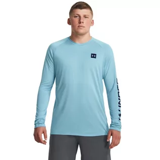 Koszulki sportowe męskie - Koszulka męska Under Armour Tech Print Fill LS - grafika 1