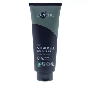 Derma Derma Man Showergel 3w1 - 350ml żel pod prysznic - Żele pod prysznic dla mężczyzn - miniaturka - grafika 1