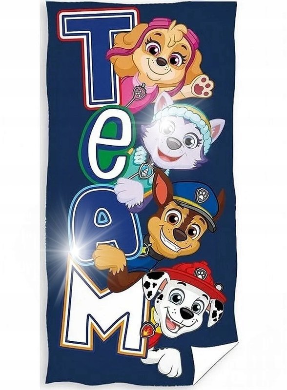 RĘCZNIK PSI PATROL Paw Patrol 70cm x 140cm