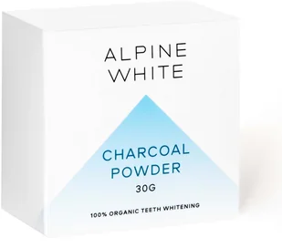 ALPINE WHITE Whitening & Care Charcoal Powder 30 g - Wybielanie zębów - miniaturka - grafika 1
