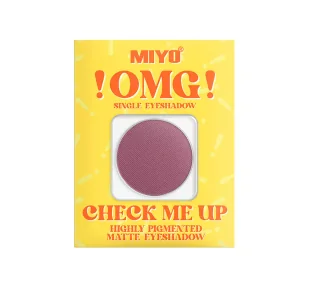 MIYO - !OMG! - Check Me Up - Highly Pigmented Matte Eyeshadow - Magnetyczny cień do powiek - Matowy - 1,3 g - 03 VINE - Cienie do powiek - miniaturka - grafika 1