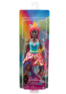Barbie Dreamtopia Jednorożec HGR19 Mattel - Lalki dla dziewczynek - miniaturka - grafika 1