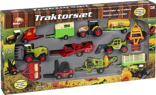 Zestaw maszyn rolniczych Bull Farm Giftbox 12 szt (5701719417251) - Samochody i pojazdy dla dzieci - miniaturka - grafika 1