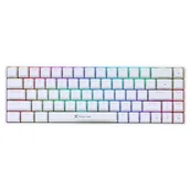 Klawiatury - XTRIKE ME GK-994W WH Biały - miniaturka - grafika 1