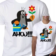 Koszulki męskie - T-Shirt KOSZULKA KRECIK BAJKA SĄSIEDZI XXL 0446 - miniaturka - grafika 1