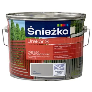 Śnieżka Podkład antykorozyjny Urekor S U02 popielaty 2,5 l - Farby olejne i specjalne - miniaturka - grafika 1